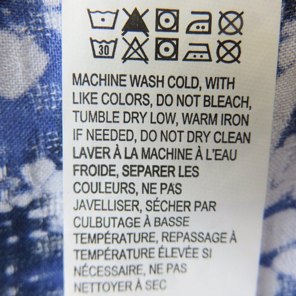 Lucky Brand Blue Blouse Top Tunic..............225 - Picture 8 of 9